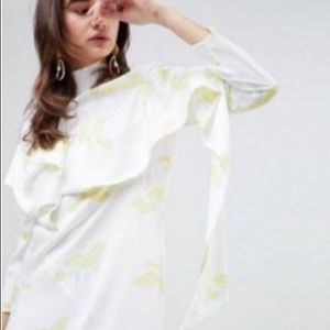 ASOS Lillypad bias cut dress